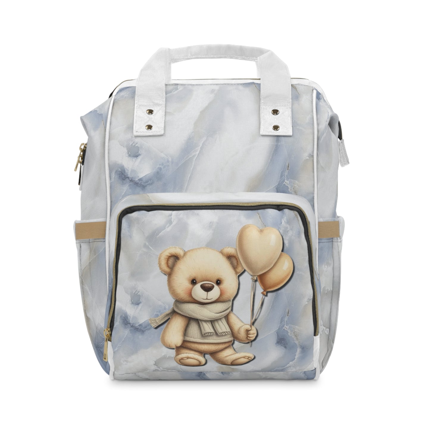 Cute Teddy Bear Diaper Backpack - Baby Bag for Moms, Stylish & Functional